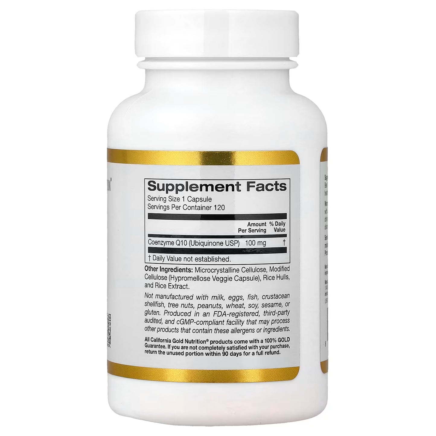 COQ10 100mg by California Gold Nutrition | 120 Capsules