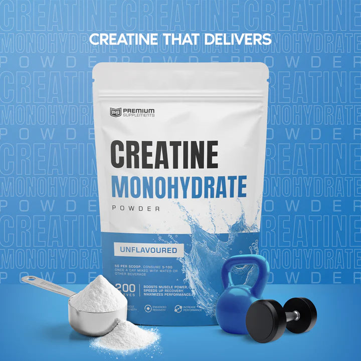 Micronised Creatine Monohydrate by Premium Supps