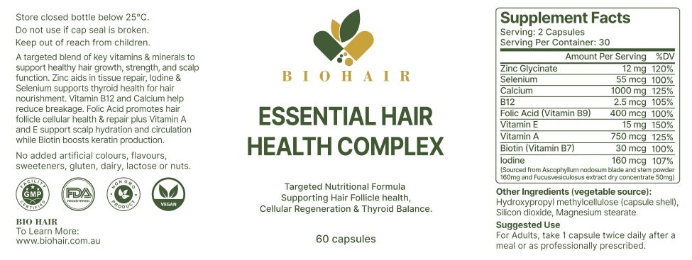 Essential Hair Health Complex by BioHair