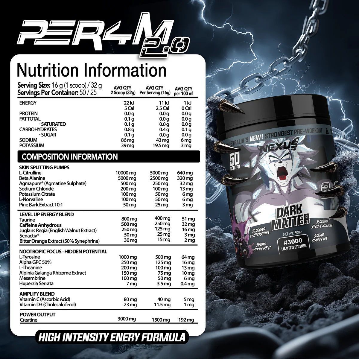 Dark Matter by Nexus Sports Nutrition