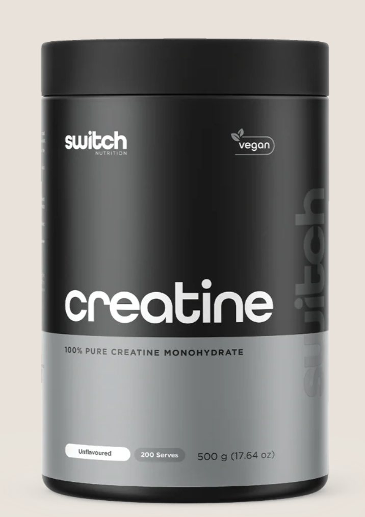 100% Micronised Creatine Monohydrate by Switch