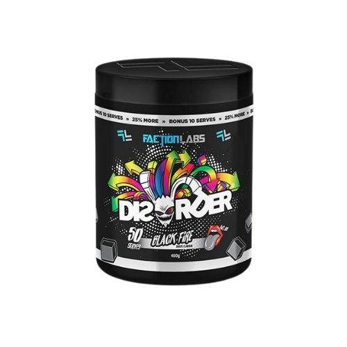 DISORDER BY FACTION LABS | PRE-WORKOUT | 50 SRV