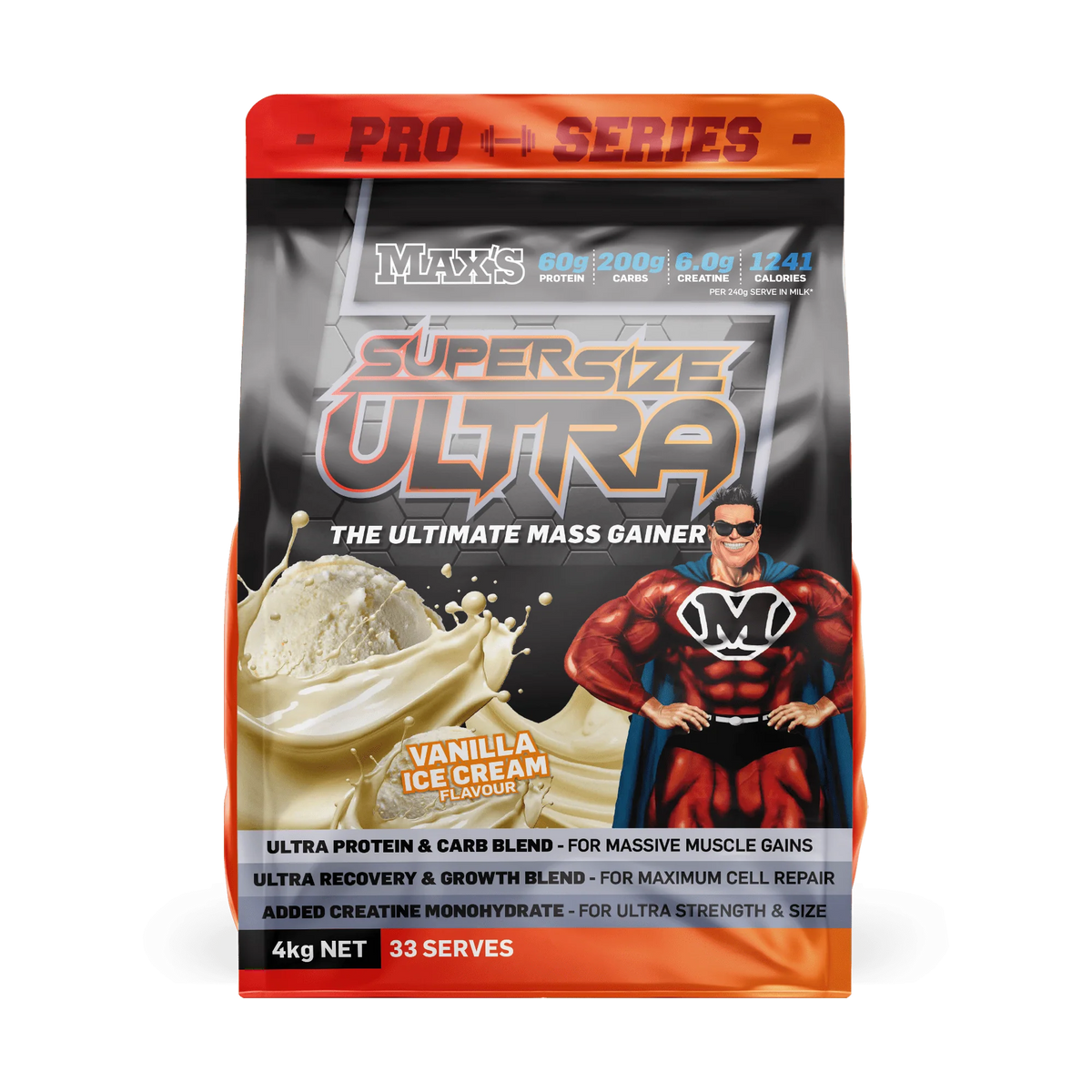 Supersize Ultra Mass Gainer by Max's