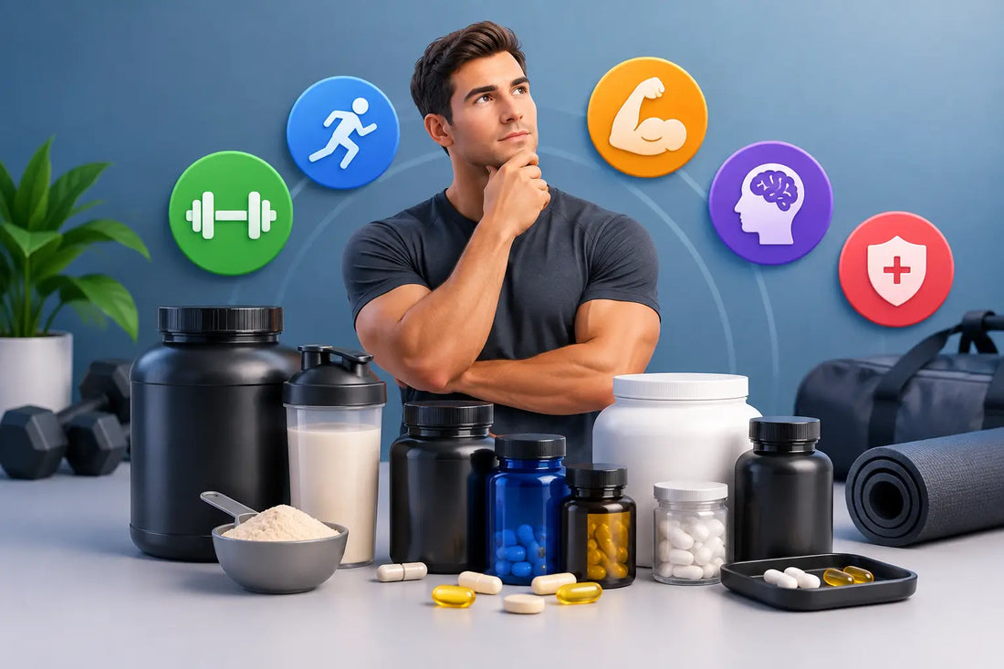 Men's Performance Supplements: What Fits Your Goal?