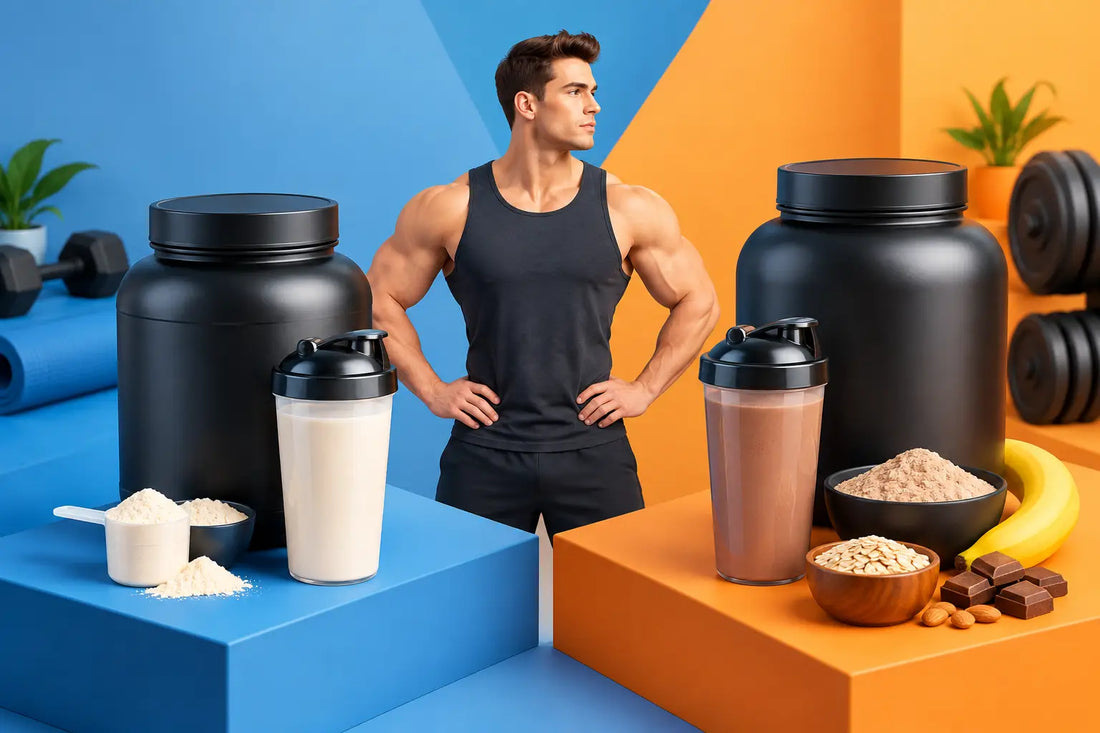 Whey Isolate vs Mass Gainer for Muscle Gain