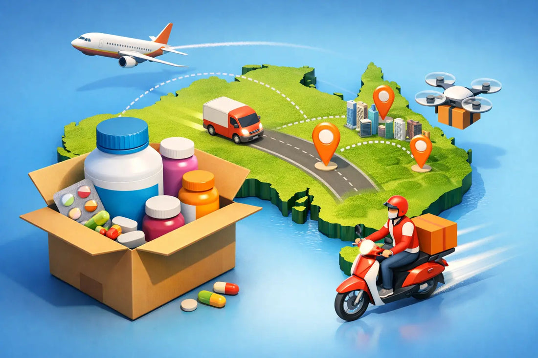 Fast Supplement Delivery Across Australia