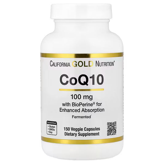 COQ10 100mg by California Gold Nutrition | 150 Capsules