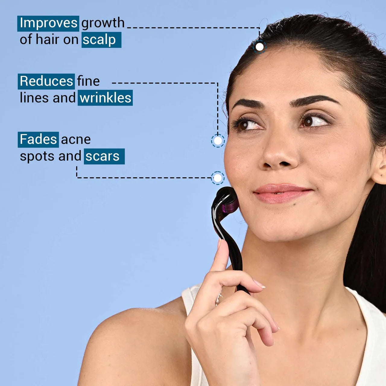 Derma Roller + Sanitiser Kit | So True Self Care