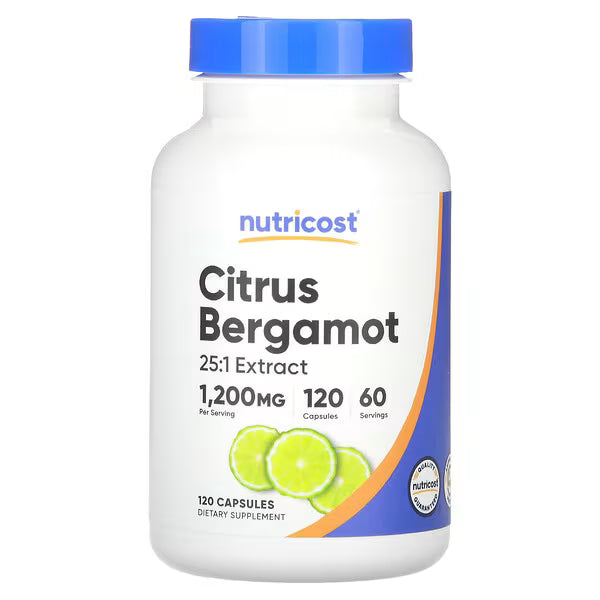 Citrus Bergamot by Nutricost | 120 Capsules