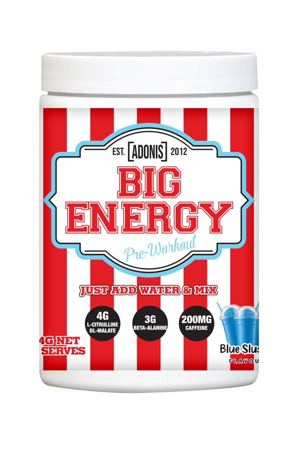 Big Energy Pre-Workout by Adonis Gear | 30 Serves