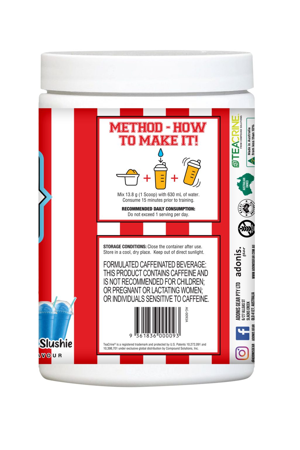 Big Energy Pre-Workout by Adonis Gear | 30 Serves