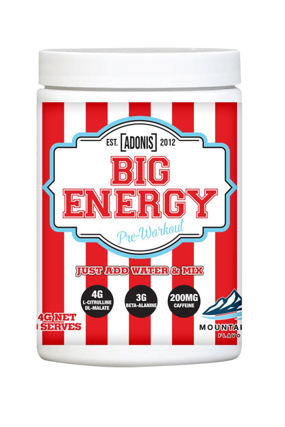 Big Energy Pre-Workout by Adonis Gear | 30 Serves