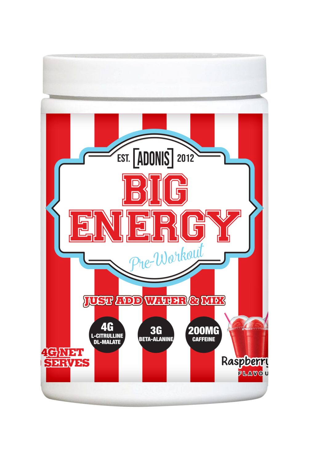 Big Energy Pre-Workout by Adonis Gear | 30 Serves