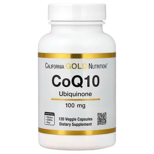 COQ10 100mg by California Gold Nutrition | 120 Capsules
