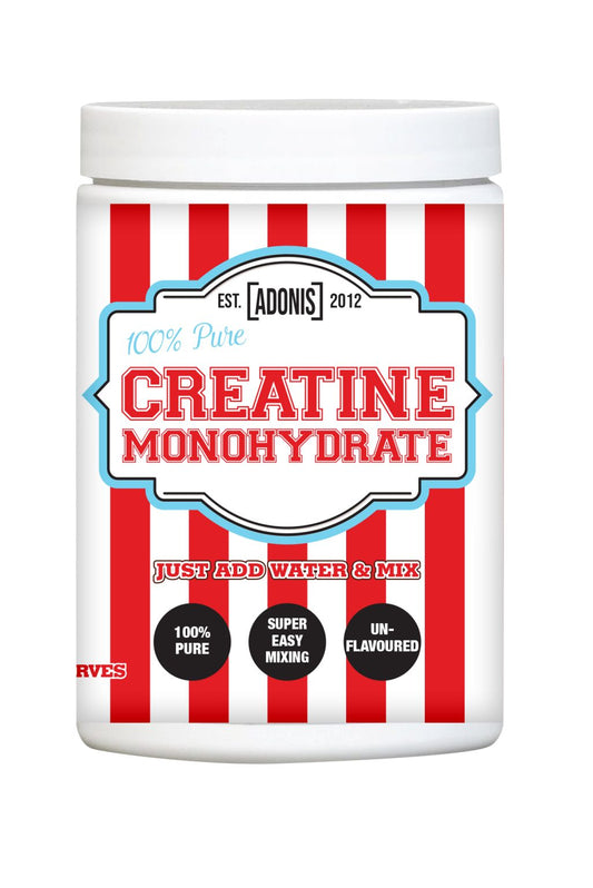 100% Pure Creatine Monohydrate by Adonis Gear