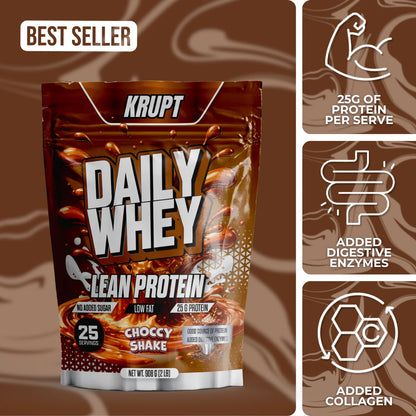 Daily Whey by Krupt Supps | 25 Scoops