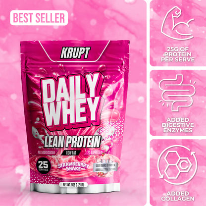 Daily Whey by Krupt Supps | 25 Scoops