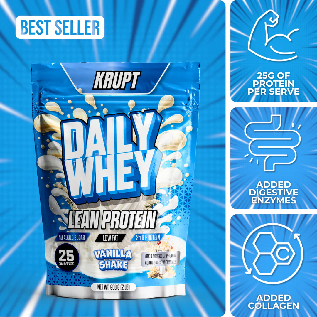 Daily Whey by Krupt Supps | 25 Scoops