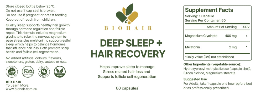 Deep Sleep + Recovery by BioHair