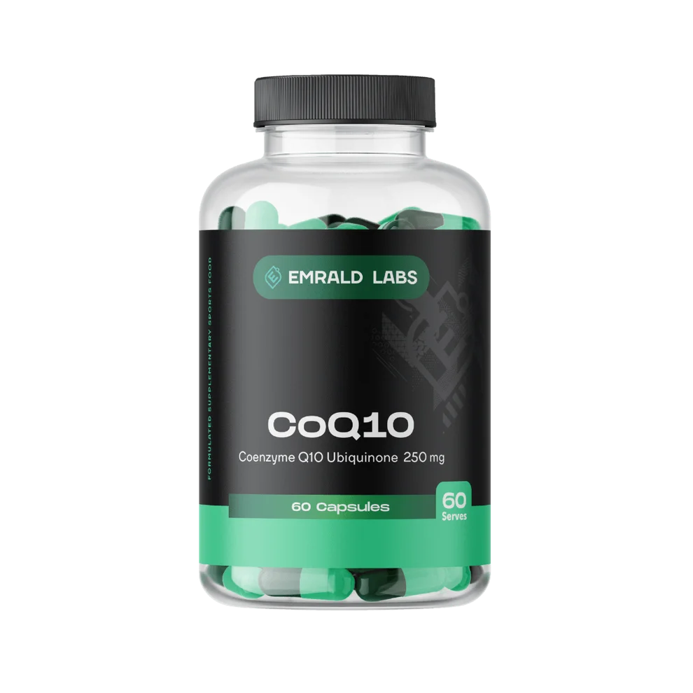 COQ10 by Emerald Labs 250mg | 60 Capsules