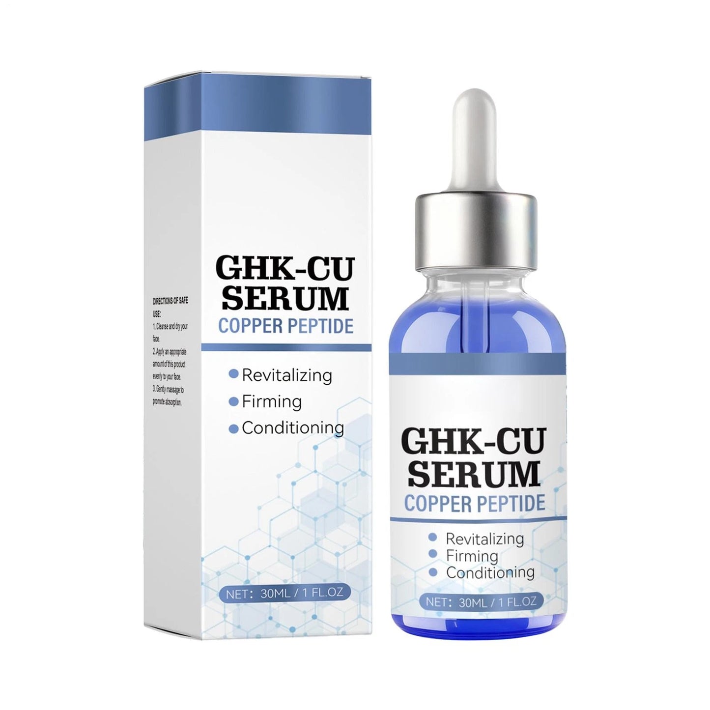 GHK-CU (Copper Peptide) Topical Serum | 30mL