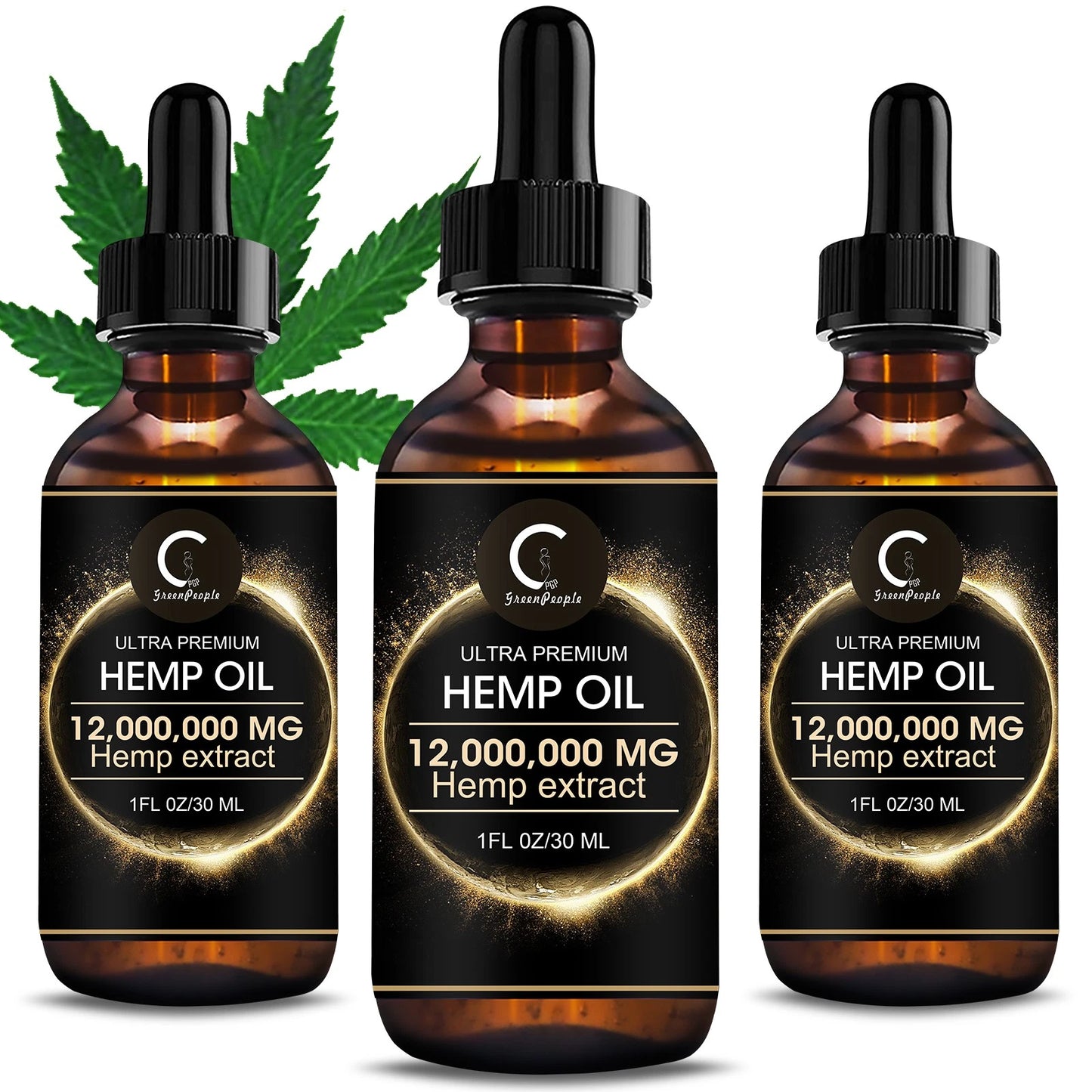 Premium Hemp Oil 12,000mg | 30mls