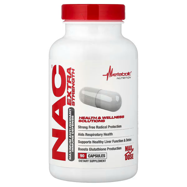 NAC by Metabolic Nutrition | 90 Capsules