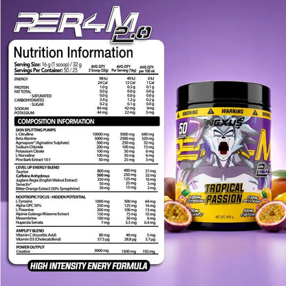 PER4M 2.0 by Nexus Sports Nutrition