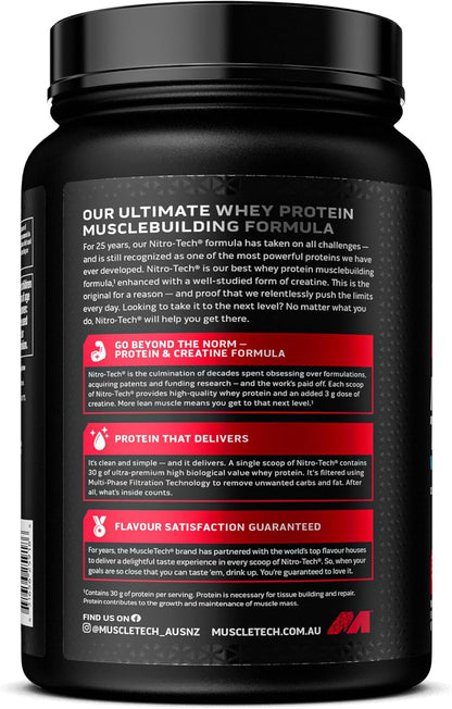 Nitro Tech Whey Protein by MuscleTech