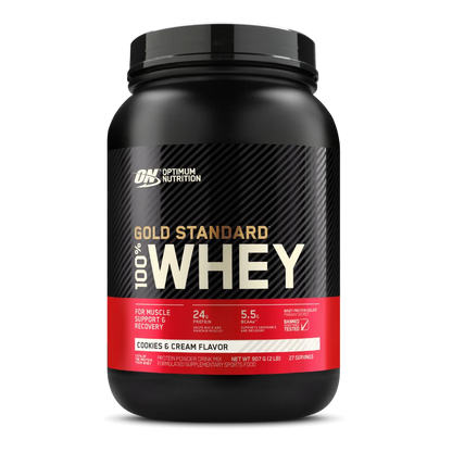 GOLD STANDARD 100% WHEY BY OPTIMUM NUTRITION