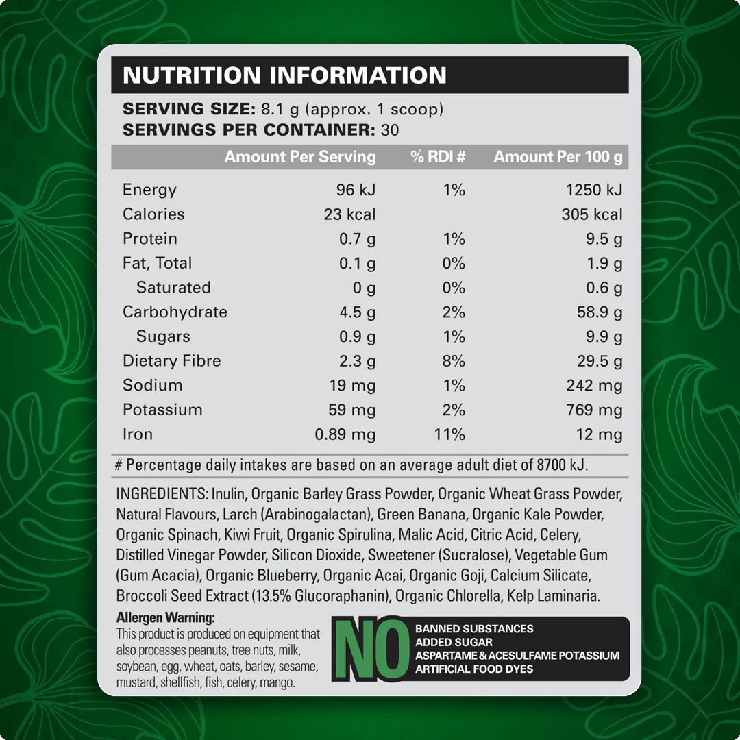 OxyGreens by EHP Labs | 30 Serves