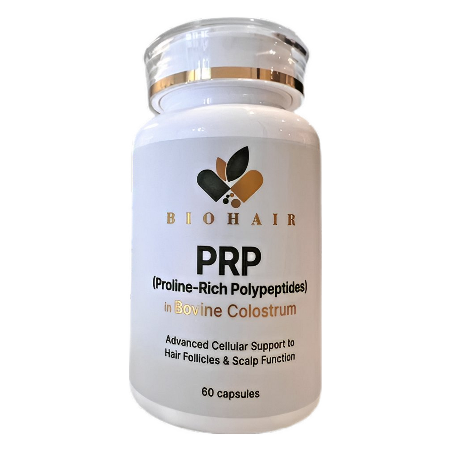 PRP Bovine Colostrum by Biohair | 60 Capsules