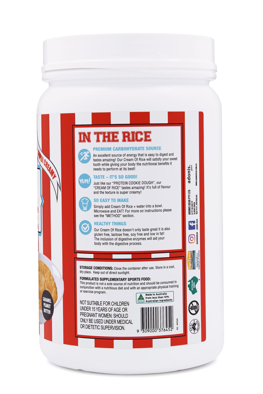 Sweet Cream Of Rice by Adonis Gear