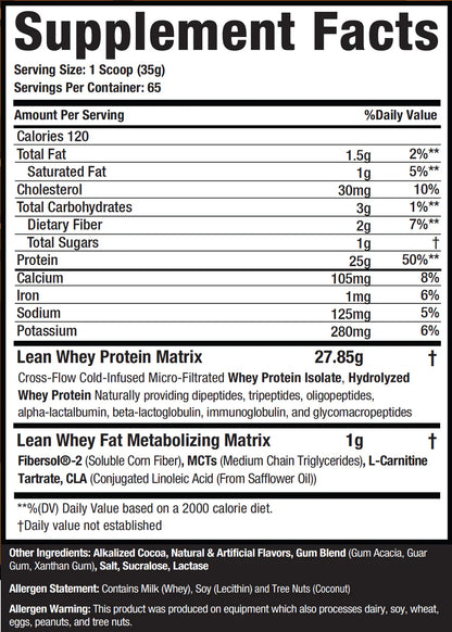 Lean Whey Iso-Hydro by Musclesport