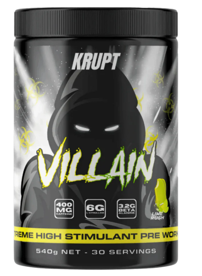 Villain by Krupt Supplements | 30 Serves
