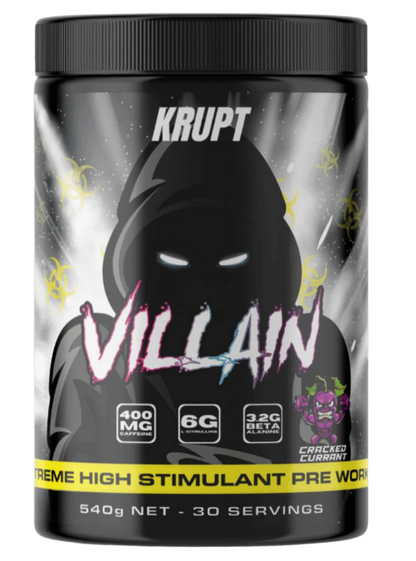 Villain by Krupt Supplements | 30 Serves