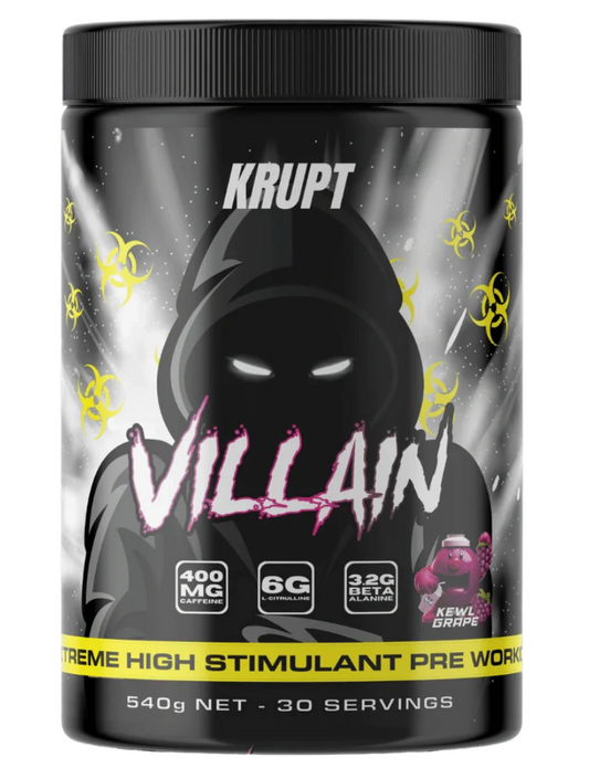 Villain by Krupt Supplements | 30 Serves