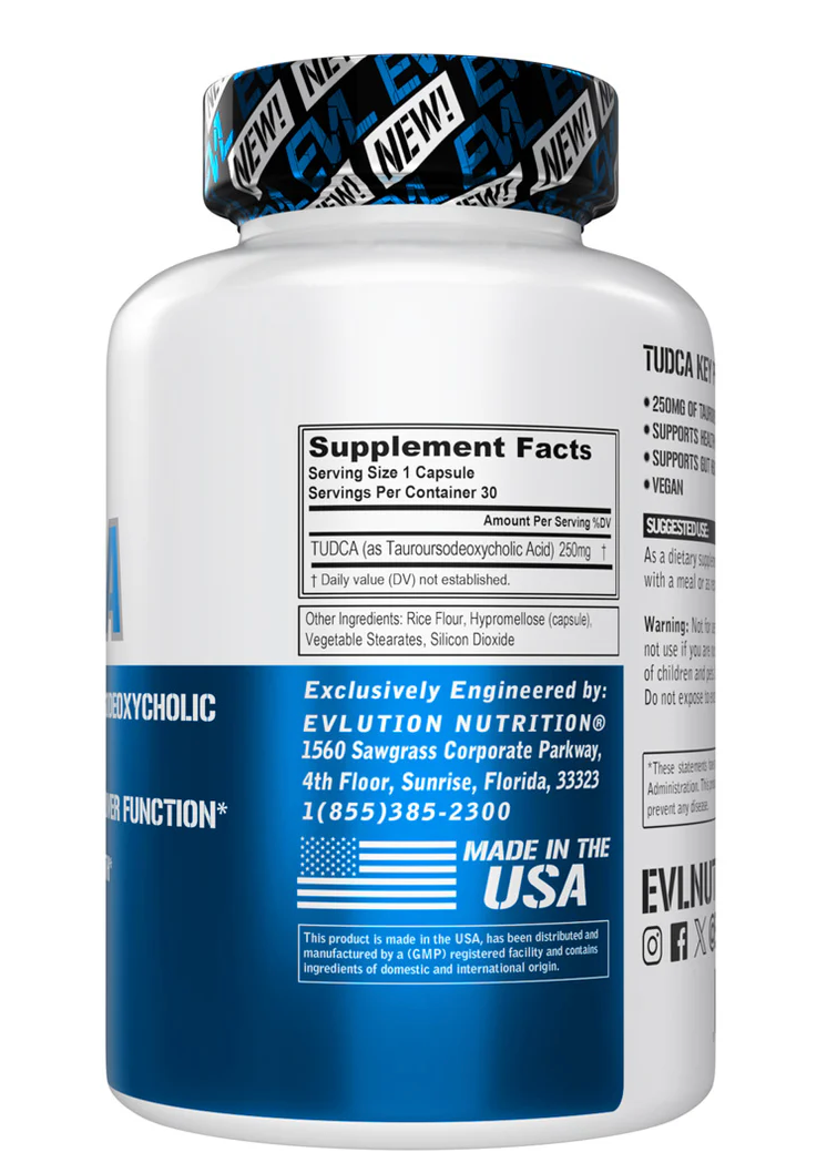 TUDCA by EVL Nutrition | 30 Serves