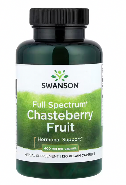 Chasteberry Fruit (Vitex) by Swanson | 120 Capsules