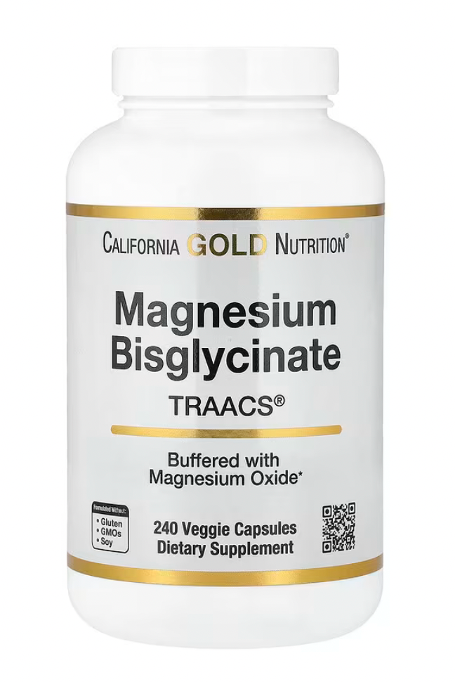Magnesium Bisglycinate by California Gold Nutrition | 60 Capsules