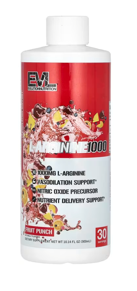 Liquid L-Arginine 1000 by EVL Nutrition | 30 Serves