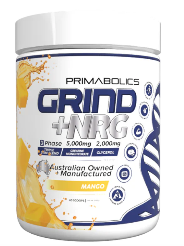 Grind + NRG by Primabolics | 40 Scoops