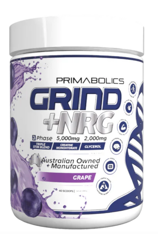 Grind + NRG by Primabolics | 40 Scoops