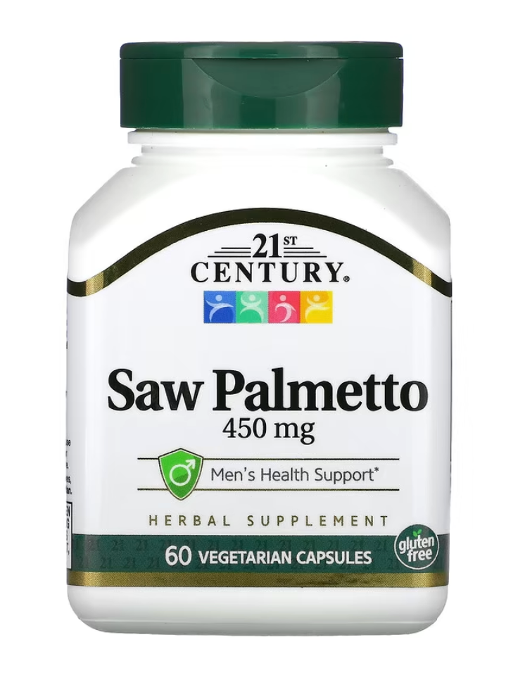 Saw Palmetto + Zinc Picolinate by Century 21 | 60 Capsules