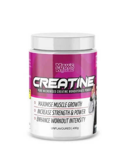 100% Pure Micronized Creatine Monohydrate | Max's