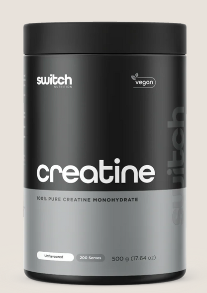 100% Micronised Creatine Monohydrate by Switch