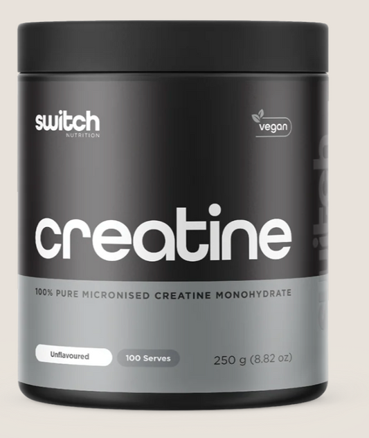 100% Micronised Creatine Monohydrate by Switch