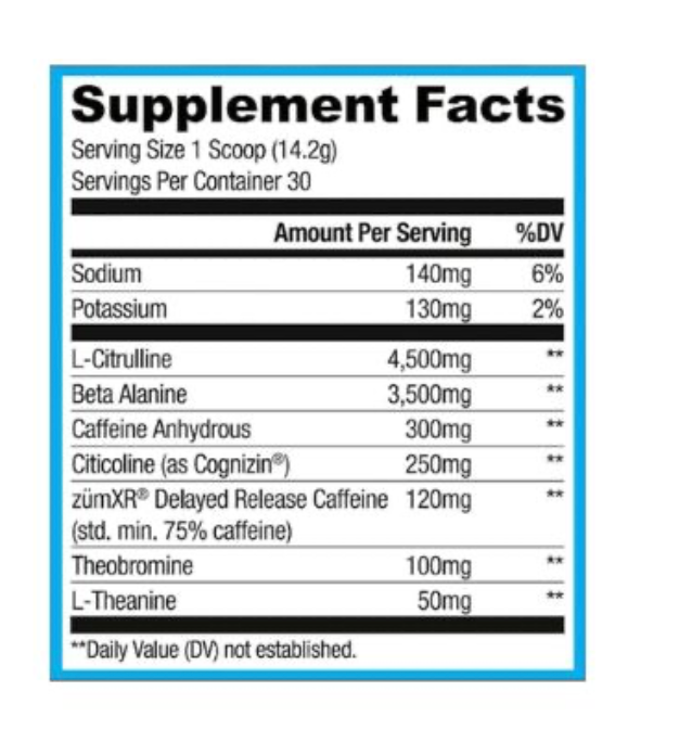 Loaded Pre-Workout by Ryse | 30 servings