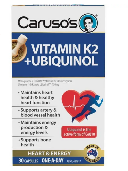 Vitamin K2 + Ubiquinol | 30 Serves