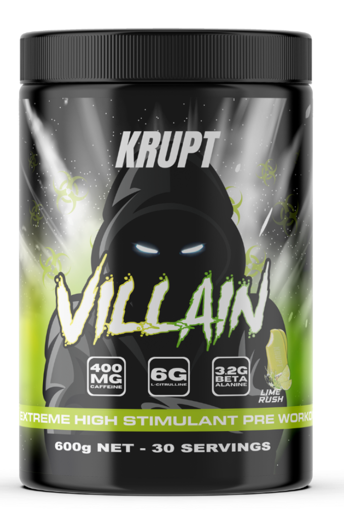 Villain by Krupt Supplements | 30 Serves